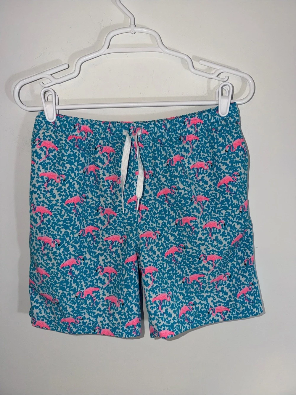 Chubbies The Domingos Are Flamingos Stretch Swim Trunks youth large